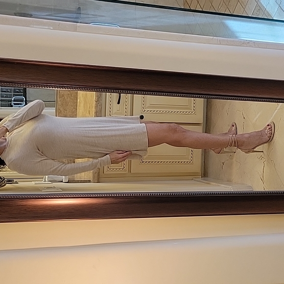 H&M Divided Delicate Knit Crewneck Long-sleeved Dress, Sz 6 - Picture 9 of 16